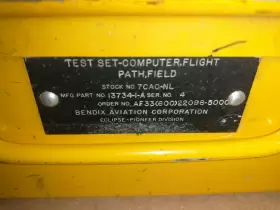 13734-1-A BENDIX ECLIPSE PIONEER DIVISION Flight Path Field #2