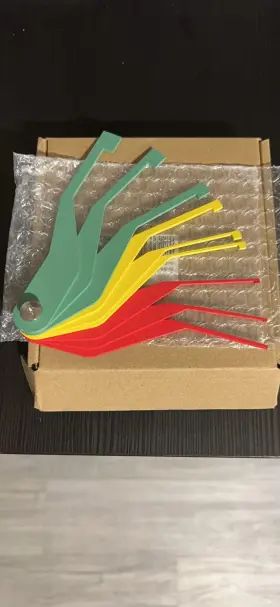 Branded 313115353320 Brake Pad Thickness Gauge 9-piece Metal Set 2mm To 12mm Easy Read Measure Tool