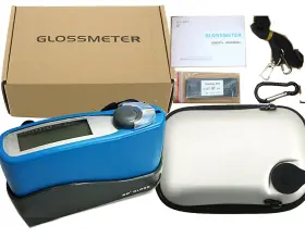 Brisunshine Lux4azgu9kn Gloss Meters Tester Glossmeter Glarimeter With Incidence Angle 60 Degrees