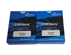 R-2505 CHEMETRICS Filling Ampoules Colorimetric Analysis Pack