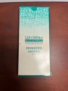 R-7511 CHEMETRICS Tubes Oxygen Dissolved Ulr Chemets Refills