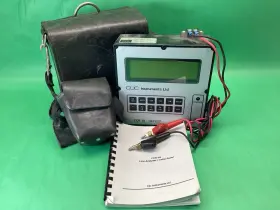 Clic Ccr-1b Line Analyzer Phone Cable Fault Radar Test Set Case - Untested