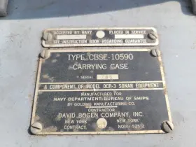 OCP-3 DAVID BOGEN Sonar #3