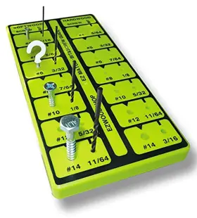 EZBG01 EZWOODSHOP Ez Bit Screw Gauge Checker Right Drill