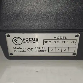 GPC-3.5-TRL-CV FOCUS MICROWAVES Calibration Rf Microwave Kit #3