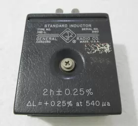 1481-L GENERAL RADIO Standard Inductor Genrad