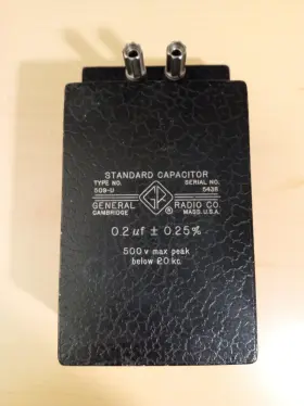 509-U GENERAL RADIO Standard Capacitor