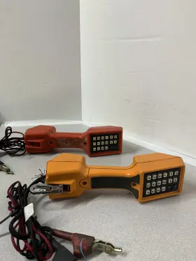Harris Dracon Ts22a M332-1 Phone Line Touch Tone Linemen Test Butt Set And