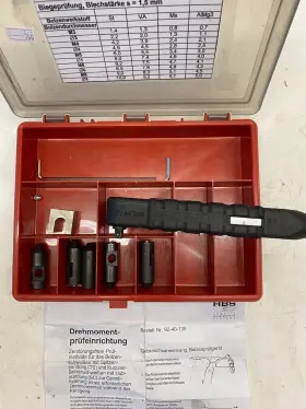 92-40-135 HBS Gedore Rahsol Dremometer Stud Bending Welder #3