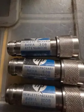 Hp 8491a Rf Attenuator Set 12.4ghz 3db - 6db 10db