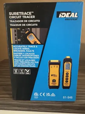 Ideal Electrical Pa-0076-02 Suretrace Circuit Tracer 61-946 Locator Kit