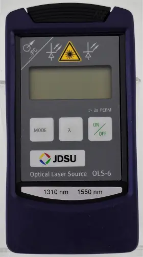 Jdsu Ols-6 Optical Laser Source For Parts Or Repair