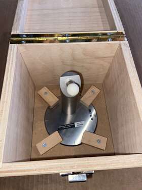 6820305 MAHR Gmbh Gottingen Roundness Standard Retter Wooden