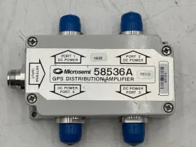 Microsemi 58536a Gps Distribution Amplifier