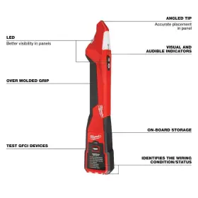 2222-20 MILWAUKEE Circuit Breaker Finder Led #3