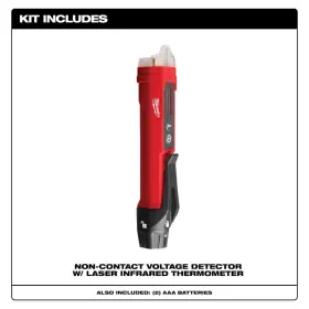 2225-20 MILWAUKEE Contact Voltage Detector Laser Infrared #2