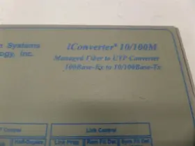 8920-0-D OMNITRON Iconverter Managed Fiber Utp Converter #2