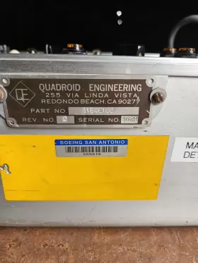 115QE100 QUADROID ENGINEERING Manifold Failure Detection