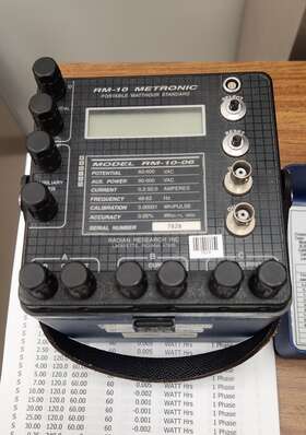 RM-10 RAIDAN Radian Metronic Watthour Standard