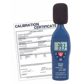 R8050-NIST REED INSTRUMENTS Sound Level Meter Frequency Khz