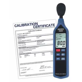 Reed Instruments R8060-nist Sound Level Meter Bargraph With Nist