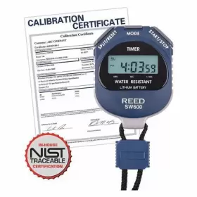 SW600-NIST REED INSTRUMENTS Stopwatch Digital Cert