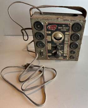 GCT-5 SECO Tv Grid Circuit Vacuum Tube Tester Power
