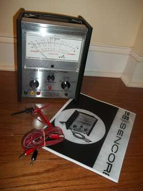 TR-139B SENCORE Transistor Tester Leads Clean