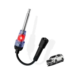 Strendier Ltd-a7 Inline Spark Plug Tester Plug-in Engine Ignition Armature Diagnostic