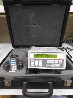 11250 STURTEVANT RICHMONT Ftlb Single Transducer Calibration