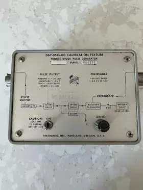 067-0513-00 TEKTRONIX Calibration Fixture Tunnel Diode Pulse