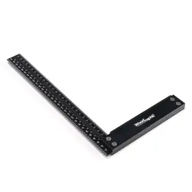 Woodraphic Wr-ms-300 Precision Square Ruler For Measuring And Marking - Aluminum Steel Framing Too