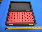 Mahr 50 Pc Pin Gage Set 1.51 Mm - 2.00 With Vintage Style Wooden Box / Case. Fixed Price $119.39.