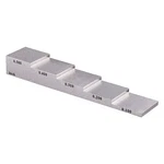 5-step Calibration Block With And Metric Markings For Ultrasonic Thickness. Fixed Price $278.79.