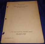 Bh1072 Hickok Universal Crystal Controlled Signal Generator 288x 277x 277 Manual. Fixed Price $36.24.