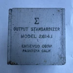 Endevco Output Standardizer Model 2614.1 Pasadena, Calif. Fixed Price $50.00.