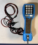 "lineman Ts21" Test Set Phone Handset Blue W/clip-harris Dracon Not Tested. Fixed Price $16.49.