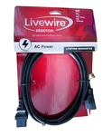 Brand New Livewire Essential Iec Power Cable 8 Ft. Black. Fixed Price $13.90.
