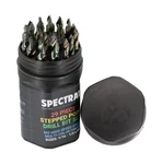 Spectral 29 Piece Stepped Point Hss Drill Bit Set, 1/16"- 1/2", Round Case, 1.... Fixed Price $139.10.
