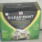 D-lead Lead Paint Test Kit 6 Tests Expired 07/2015 New Unopened Box (e2). Fixed Price $25.00.