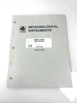 Young Model 06201 Wind Tracker Meteorological Instruments Instructions March 00. Fixed Price $21.21.