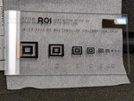 Ram Optical Roi Rectangular Calibration Grid 13-3312-00 W/ Cert, S/n 383. Fixed Price $499.00.