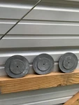 3- Ametek T-100 Mansfield & Green Pressure Weight Set Igt- 207 A3-u ,a3-v,a3-s. Fixed Price $25.50.