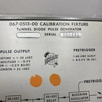 Tektronix Calibration Fixture Tunnel Diode Pulse Generator 067-0513-00. Fixed Price $350.00.