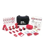 Ideal 44-971 27pc Standard Lockout Tagout Kit Zipper Pouch Padlocks. Fixed Price $317.27.