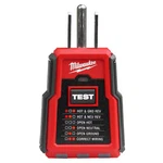 Milwaukee Tool 2223-20 Gfci Receptacle Tester, Led, No Display. Fixed Price $16.97.